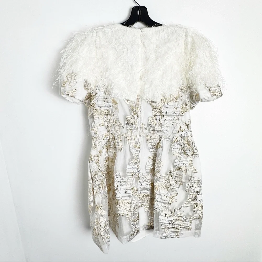NWT Black Halo Chadwick Mini Dress Size 14